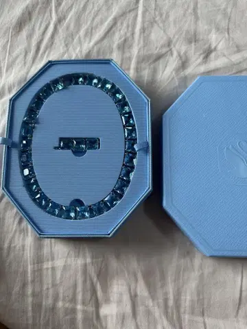 SWAROVSKI Millenia 블루 크리스탈 목걸이