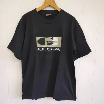 GRIND INC. 티 M 블랙 빈티지 90s