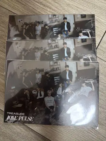 treasure LOVE pulse 엽서 시리얼