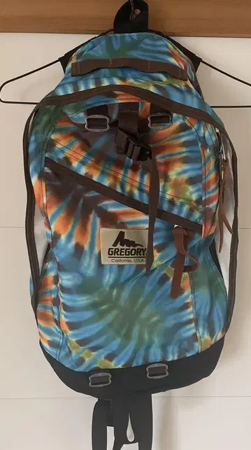 GREGORY 그레고리 타이다이 패턴 백팩