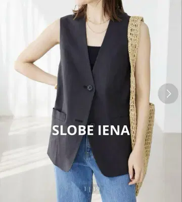 선착순! SLOBE IENA 프렌치 린넨 코튼 베스트