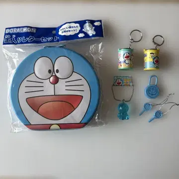 도라에몽 레트로 굿즈 묶음 판매 코인 홀더 레터 세트 키 홀더