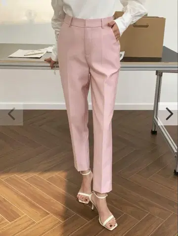벌스데이 바쉬 SATIN COLOR PANTS 새틴 컬러 팬츠 S