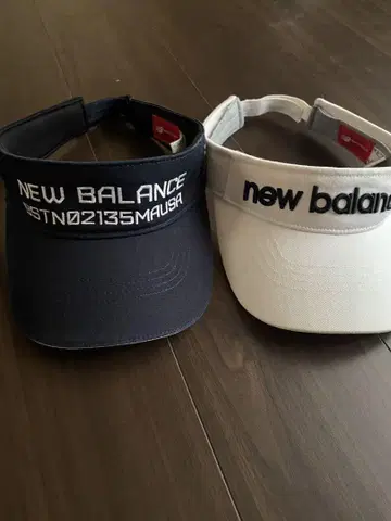 NEW BALANCE 바이저 2종 세트