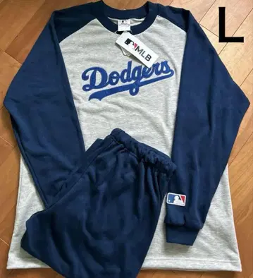 새상품 MLB 다저스 상하의 세트 L 긴팔 룸웨어 맨투맨