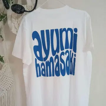 Anation2025 ayumi hamasaki 화이트T셔츠 미사용