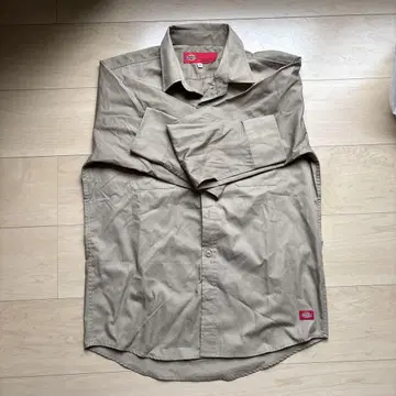 Dickies 긴팔 셔츠 M 베이지