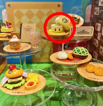 USJ 키노피오 카페 미니어처 피규어 컬렉션