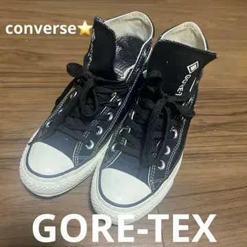 CONVERSE ALL STAR 블랙 하이컷 GORE-TEX 24cm