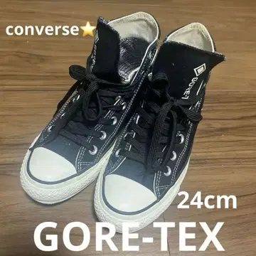 CONVERSE ALL STAR 블랙 하이컷 GORE-TEX 24cm