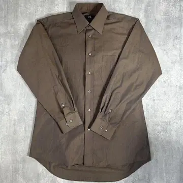 브라운 셔츠 고급 영국 XL 90s