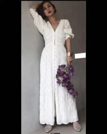 ameri vintage 아메리빈티지 코튼 레이스 원피스