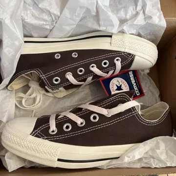 CONVERSE ALL STAR 다크 브라운 스니커즈 24.5cm