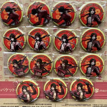 전국BASARA 사나다 유키무라 캔뱃지 CAPCOM BAR