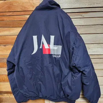 JAL JAPAN AIRLINE 일본항공 자켓 방한 점퍼 LL