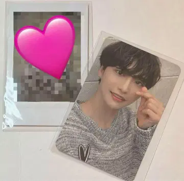 ATEEZ 성화 친필 사인 폴라로이드