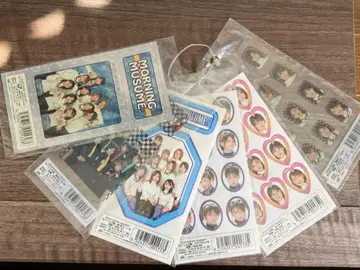 [ 헤이세이 레트로 ] 모닝구무스메 스티커 씰 6개 세트 미개봉품