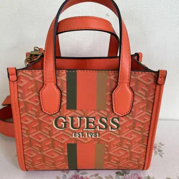 GUESS 오렌지 숄더백