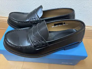 문스타 블랙 로퍼 23.0cm 여자 통학용