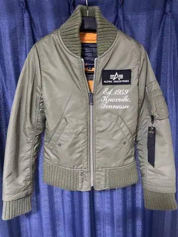 ALPHA INDUSTRIES MA-1 자켓 M 사이즈 올리브