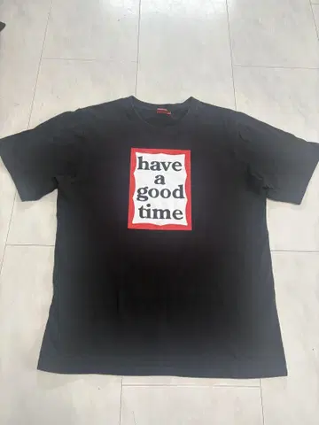 have a good time T셔츠 XL 블랙