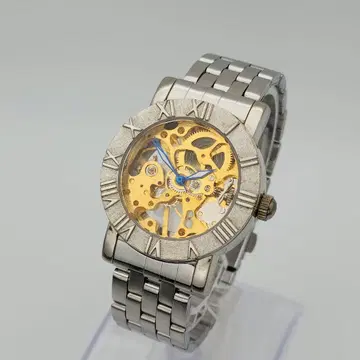 michel Jurdain 풀 스켈레톤 자동 와인딩 손목시계