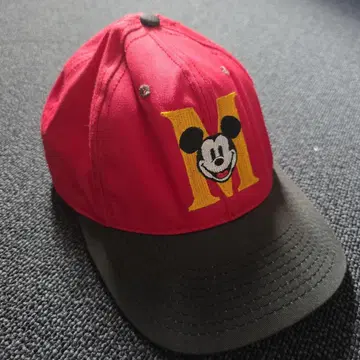 vintage red cap Disney mickey