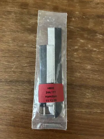Hamilton H600 가죽 벨트 Ventura용
