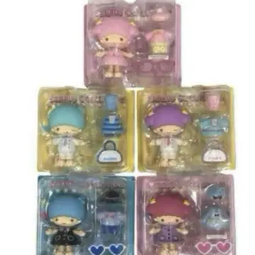 [미사용] 산리오 컬렉션 키키라라 리틀트윈스타 옷 갈아입기 인형