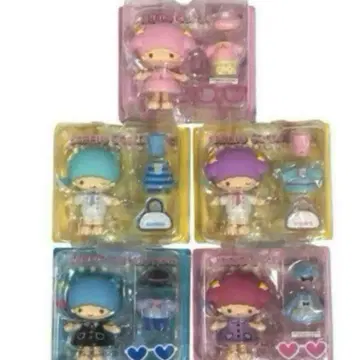 [미사용] 산리오 컬렉션 키키라라 리틀트윈스타 옷 갈아입기 인형