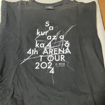 4th ARENA TOUR 2024 티셔츠 L 사이즈
