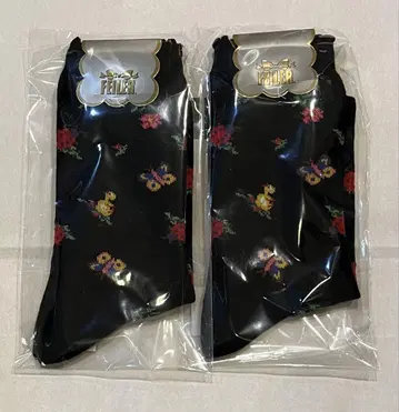 새상품 미사용 페이러 하이디 양말 삭스 2족 세트 블랙