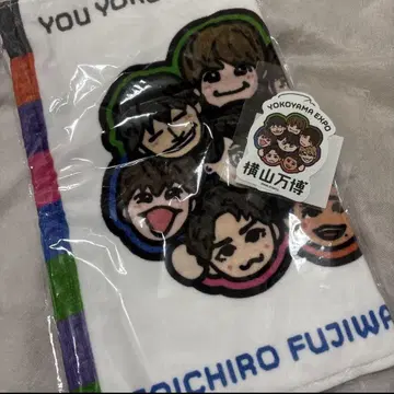 요코야마 만박 페이스 타월 스티커 2세트