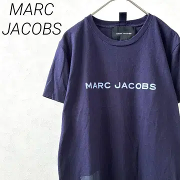 MARC JACOBS 반팔 크루넥 로고 프린트 심플 셔츠