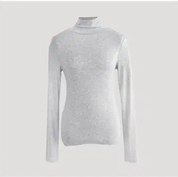 [미사용 새상품] yonfa 터틀넥 L/S 티 (gray)