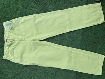 ZARA 라임 그린 데님