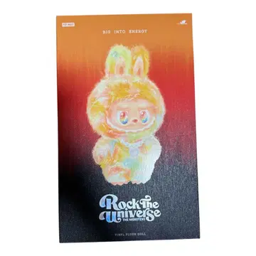 Big into Energy 봉제 인형 ROCK THE UNIVERS