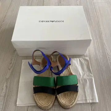Emporio Armani 에스파드리유 샌들