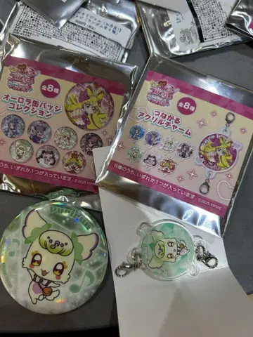 너와 아이돌 프리큐어 영화 프리룬 캔뱃지 아크릴 참