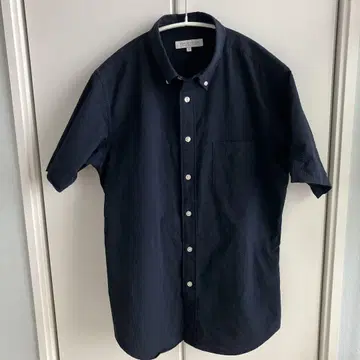 UNITED ARROWS 반팔 셔츠 L 네이비