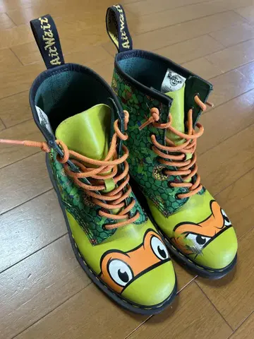 TMNT 뮤턴트 터틀즈 하이컷 부츠 닥터마틴