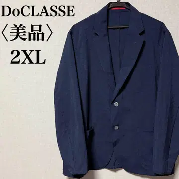 [ 새상품급 ] DoCLASSE 두클라쎄 테일러드 자켓 2XL 네이비