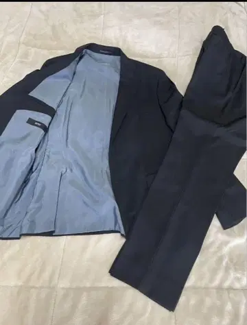 Hugo Boss 비즈니스 정장 블랙 싱글 자켓
