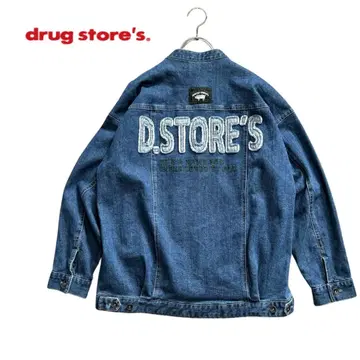 drug store's 스탠드 카라 데님 자켓