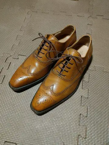 노포 잉글랜드 가죽 신발 John Spencer 윙팁 굿이어