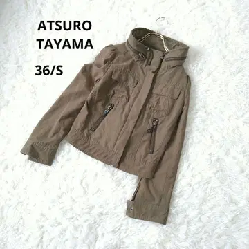 ATSURO TAYAMA 밀리터리 자켓 36/S 카키