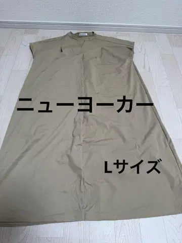 뉴요커 원피스 가을 여름 심플 L 사이즈 여성용 무지