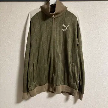 PUMA 푸마 트랙 자켓 올 패턴 자수 로고