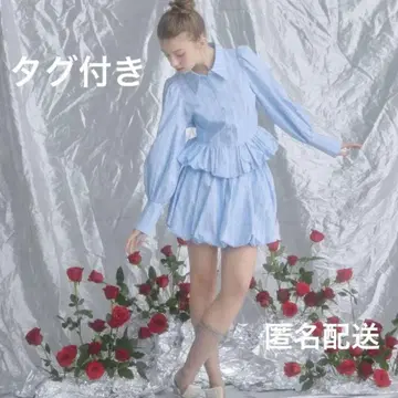 monepine 벌룬 레이어드 스커트 사이즈 2