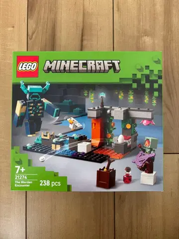 미개봉 새상품 LEGO Minecraft 레고 마인크래프트 워든 출현